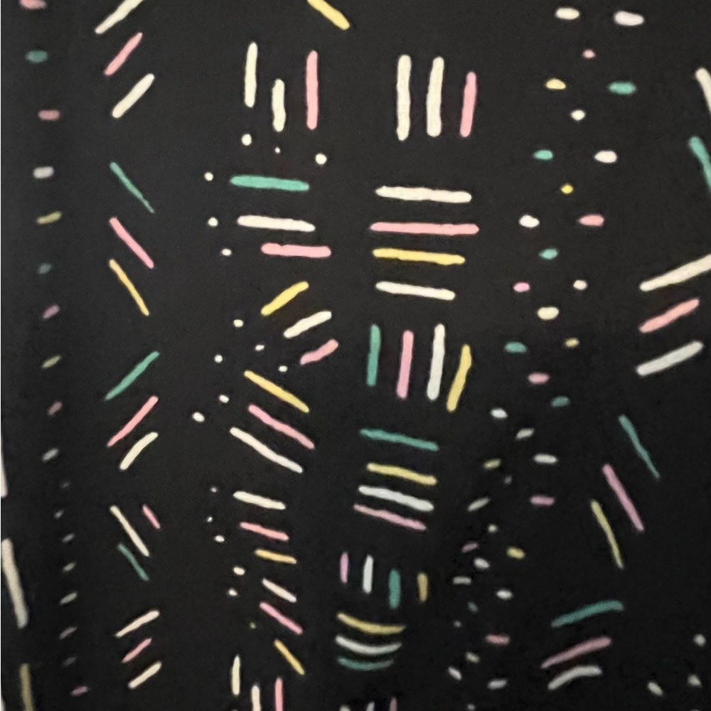 Bcbgeneration Black Geometric Spaghetti Strap Dre… - image 2